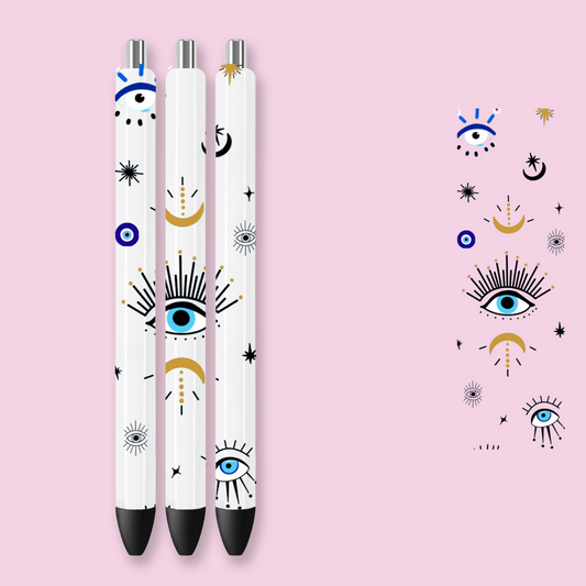 Evil Eye Pen Wrap