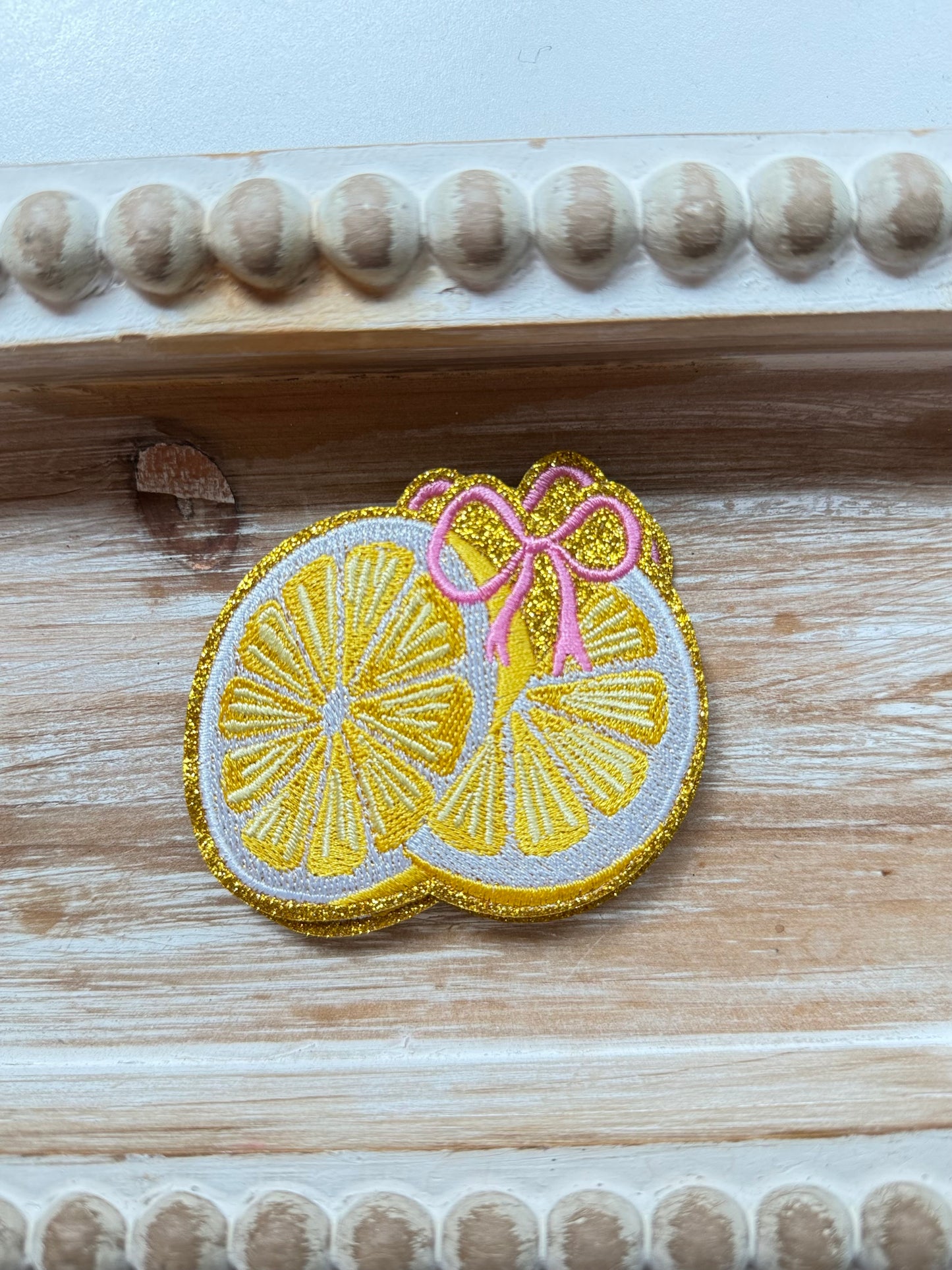 Lemon Bow  Patch