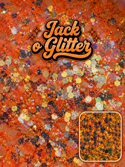 JACK o’ GLITTER CHUNKY MIX GLOW GLITTER