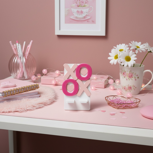 XOXO Phone Holder | Cute 3D Printed Desk Stand