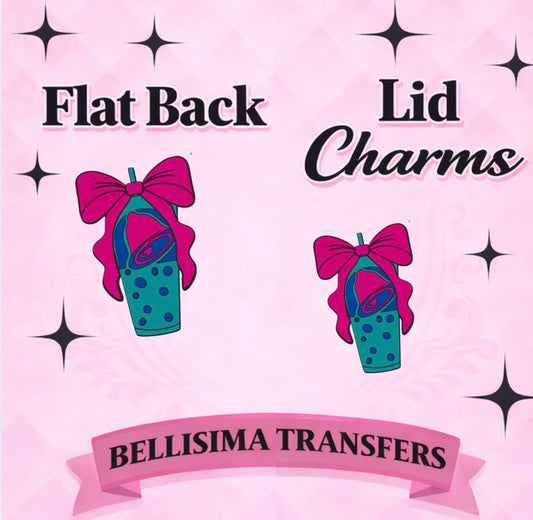 Baja Blast Bestie Flat Back Lid Charms – Baja