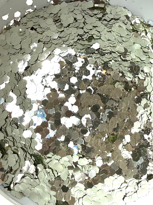 LANVIN XL CHUNKY GLITTER