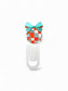 Disco Bow Jumbo Paperclip Bookmark | Cute Checkered Planner Clip
