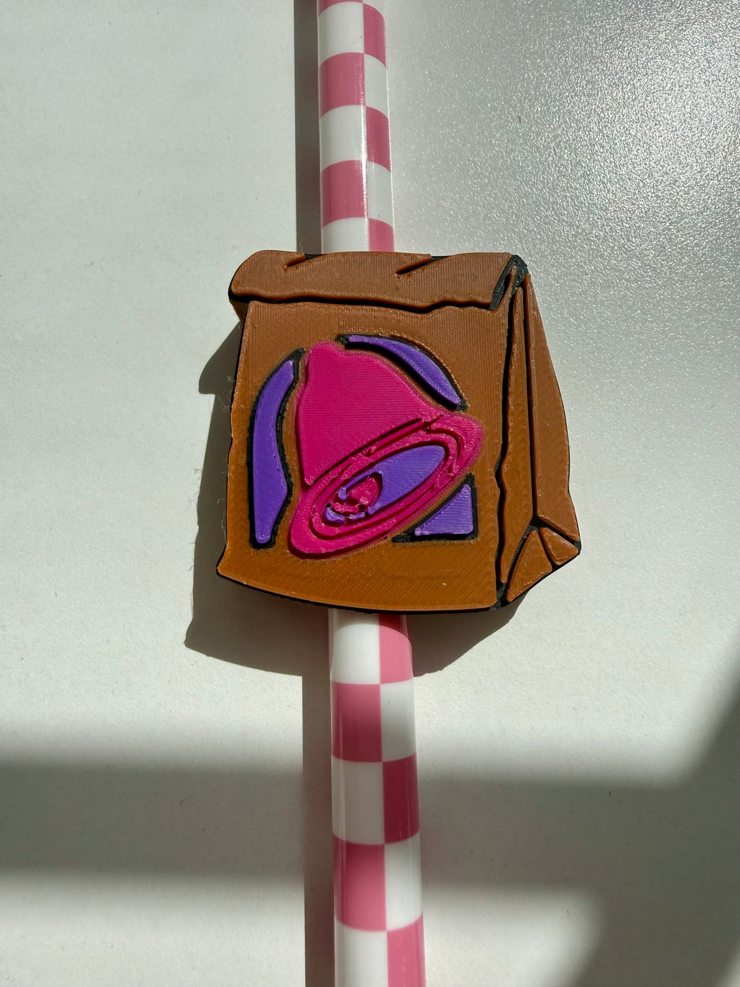 Taco Bout a Straw Topper – 3D Printed Tumbler Accessory | Standard or Stanley