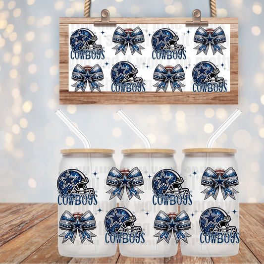 COWBOY Coquette Bundle 16oz UV DTF CUP WRAP