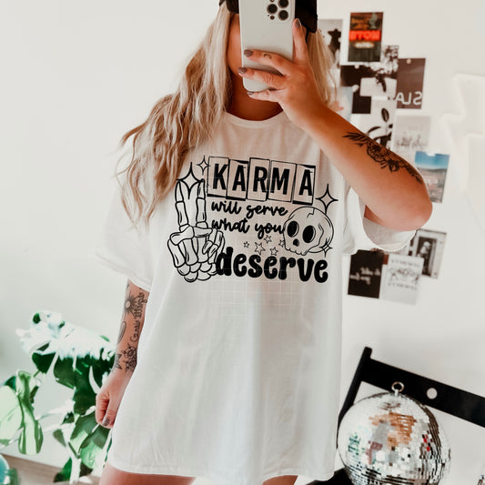 KARMA WILL SERVE  DTF