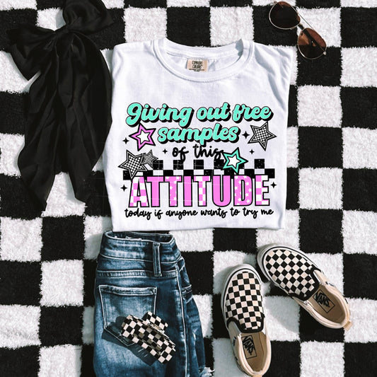 FREE SAMPLES OF THIS ATTITUDE NEON DTF