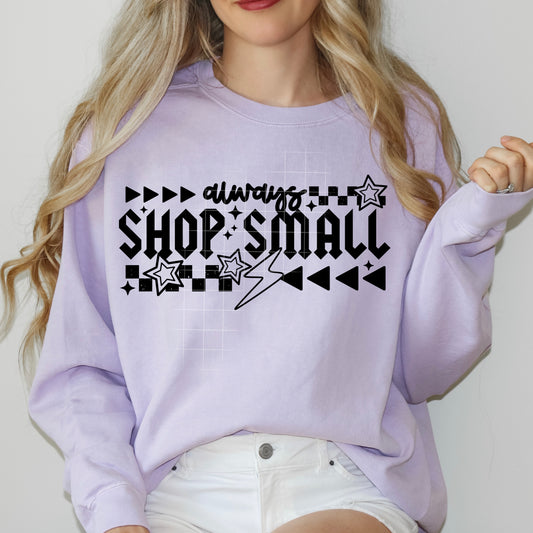 RETRO ALWAYS SHOP SMALL DTF