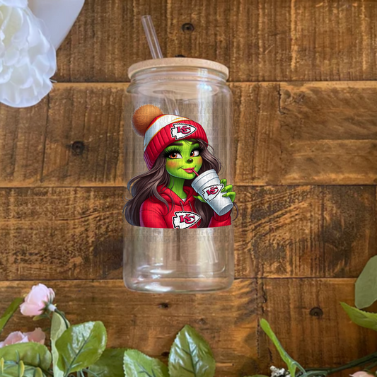 Chief Green Girl UV DTF Decal