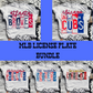 MLB LICENSE PLATE BASEBALL GRAPHIC TEE BUNDLE