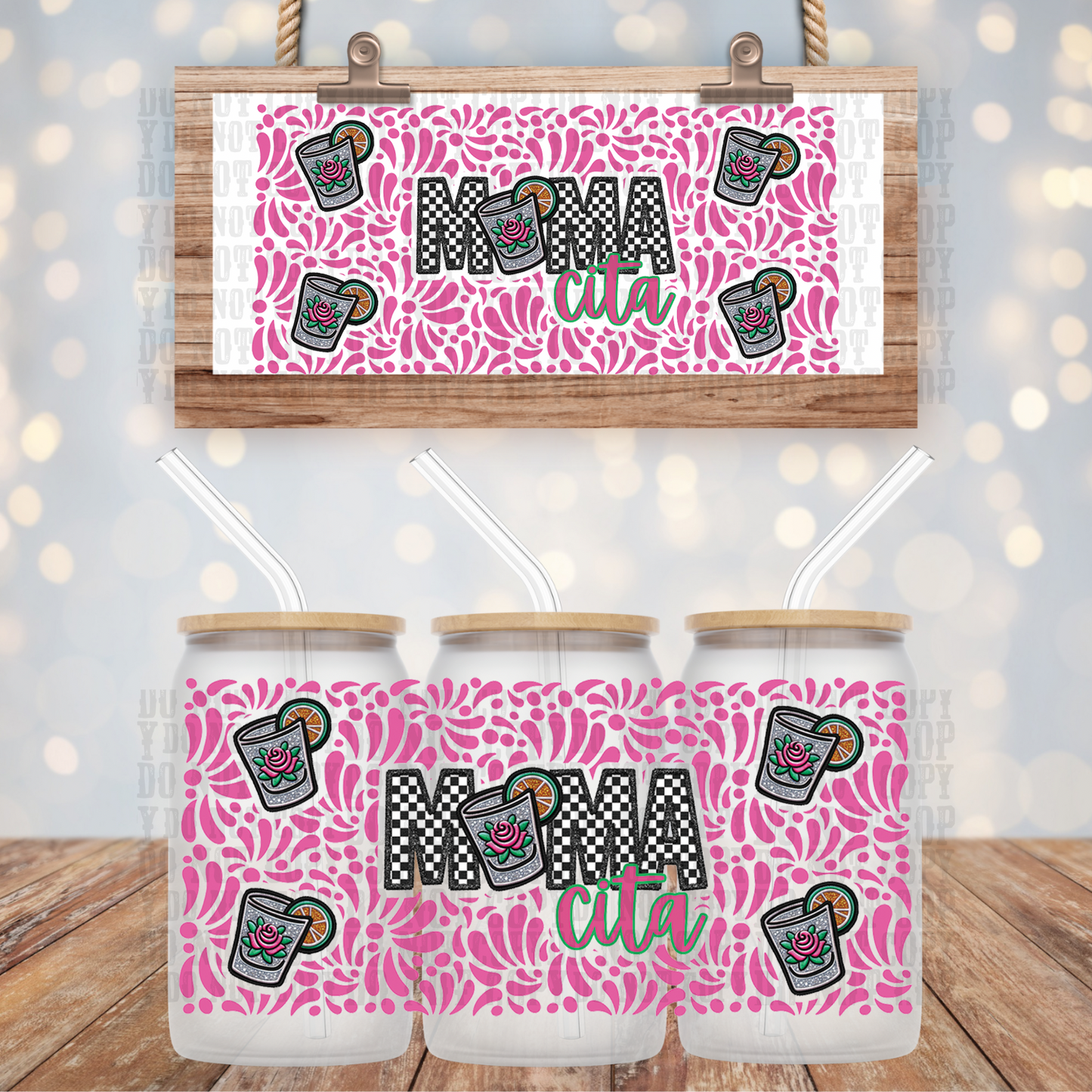 MAMACITA TALAVERA  UV DTF WRAP