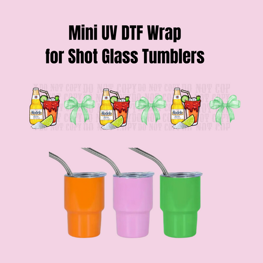 Beer Coquette Mini UV DTF Wrap