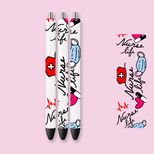 Nurse Life UV DTF Pen Wrap