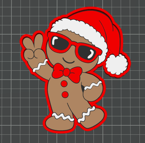PEACE GINGY Trinket Tray | Cute 3D Printed Catch-All Dish