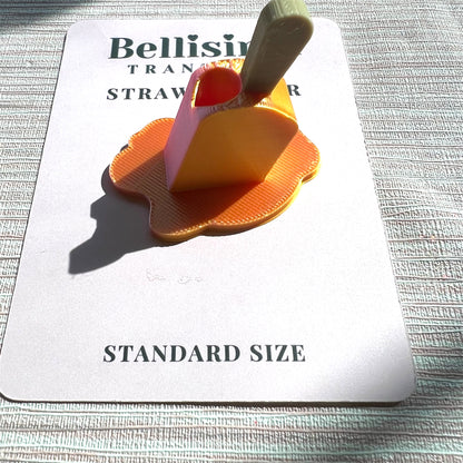 3D MELTED POPSICLE  STRAW TOPPER - STANDARD
