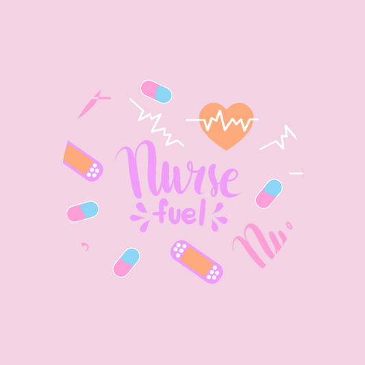 Nurse Fuel UV DTF Lid Decal