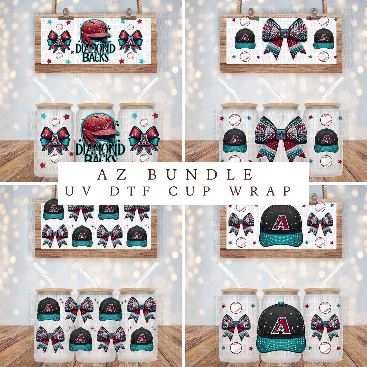 ARIZONA BUNDLE  UV DTF CUP WRAP - SHOP EXCLUSIVE