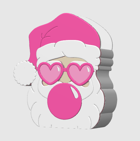 SASSY SANTA  Holiday Soap Holder