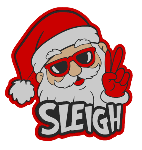 SLEIGH Trinket Tray | Cute 3D Printed Catch-All Dish