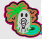 SUMMER GHOST PALM TREE  UNDECORATED FRESHIE