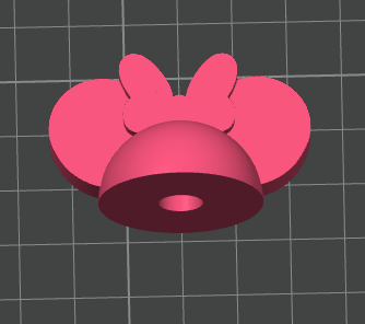 3D MINI HEAD Straw Topper Standard