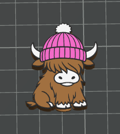 3D COZY COW Topper Standard or Stanley