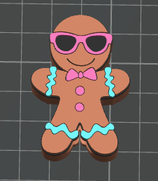 3D COOL GINGY Topper Standard or Stanley