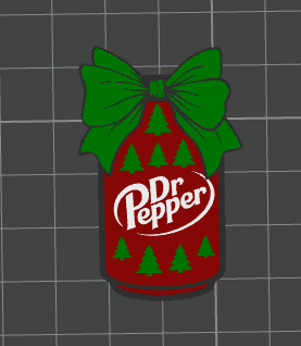 3D CHRISTMAS DR.P STRAW TOPPER STANDARD OR STANLEY