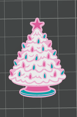 3D VINTAGE TREE STRAW TOPPER STANDARD OR STANLEY