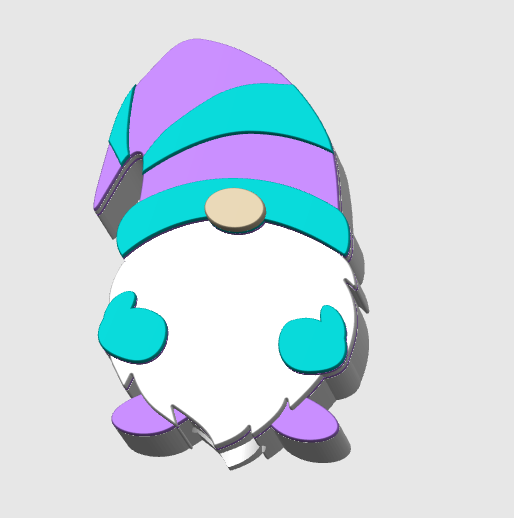 3D GNOME STRAW TOPPER STANDARD or STANLEY