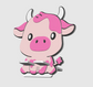 Cutesy Cow Phone Holder | Cute 3D Printed Desk Stand