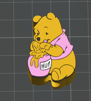 HONEY POT 3D STRAW TOPPER STANDARD or STANLEY