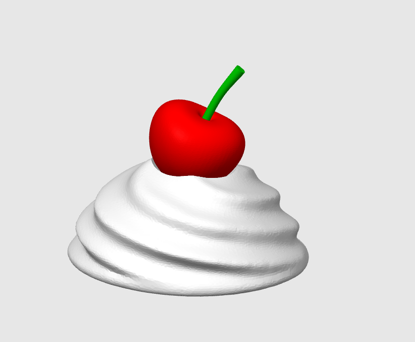 ☁️ 16oz Whipped Cherry – 3D Printed Tumbler Lid Accessory