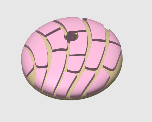 ☁️ 16oz Concha Lid Topper – 3D Printed Tumbler Lid Accessory