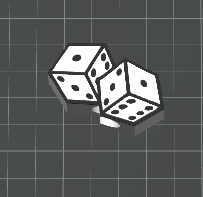 DICE Straw Topper – 3D Printed Tumbler Accessory | Standard