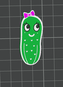 3D PICKLE STRAW TOPPER - SHOP EXLCUSIVE STANDARD SIZE or STANLEY