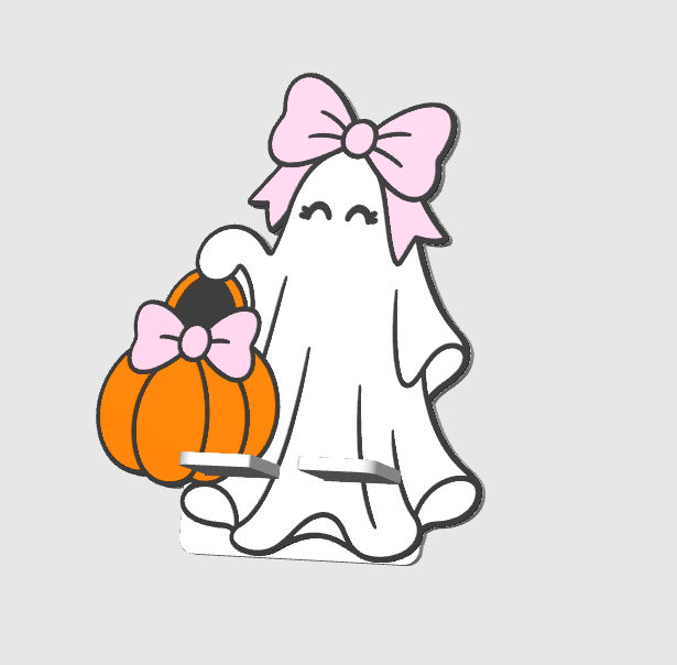 TRICK OR TREAT GHOST Desk Decor | 3D Printed Halloween Desk Accessories (Copy)