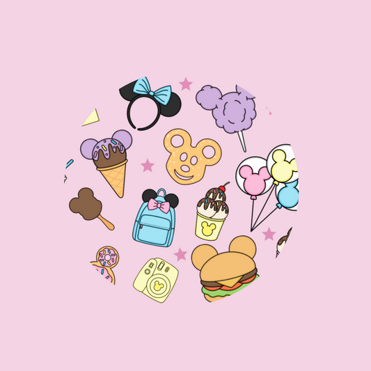 Snacks UV DTF Lid Decal