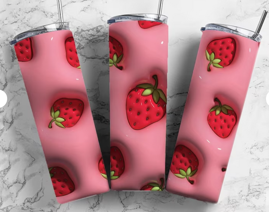 Strawberries  Sublimation Print