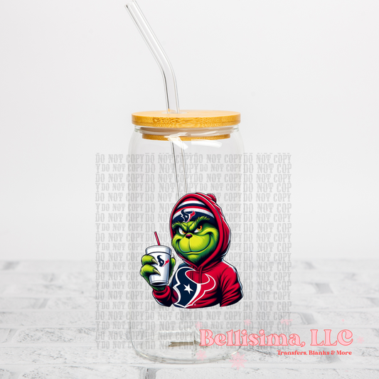 T Green Guy UV DTF Decal