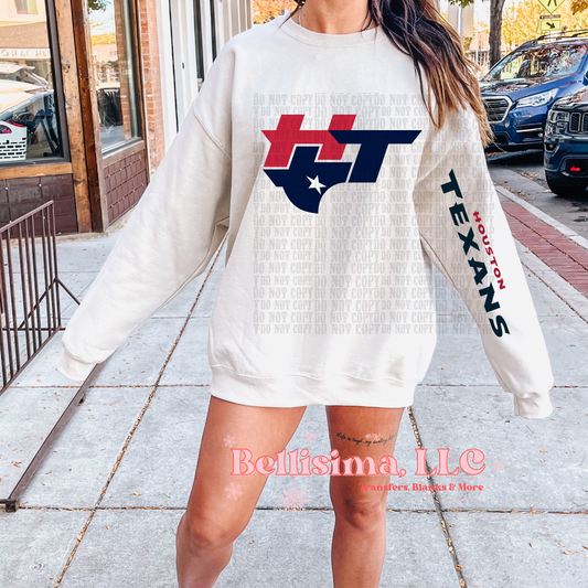 HTown  with Sleeve Transfer