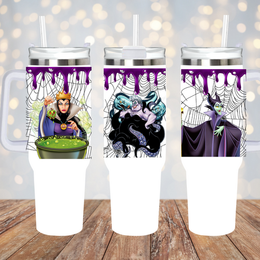 40oz Villain Drip UV DTF Cup Wrap