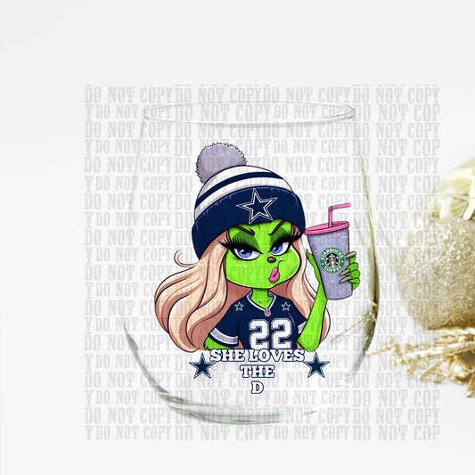 She Loves the D - UV DTF Decal