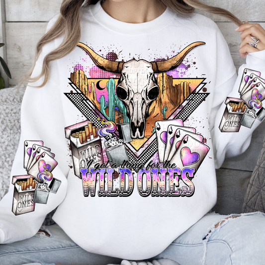 Wild Ones  Lilac with Sleeve Transfer