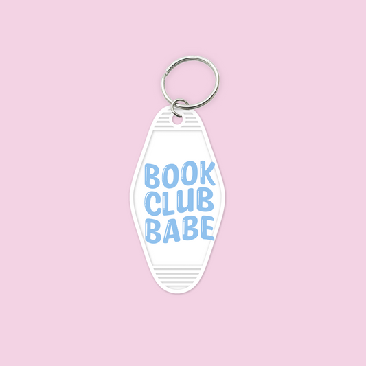 Book Club Babe UV DTF Motel Keychain (Copy)