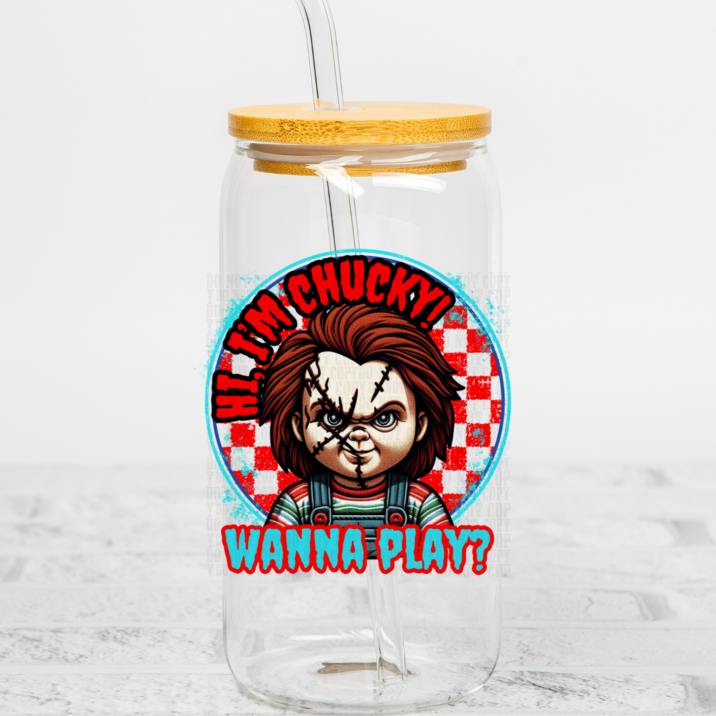 Chucky UV DTF Decal