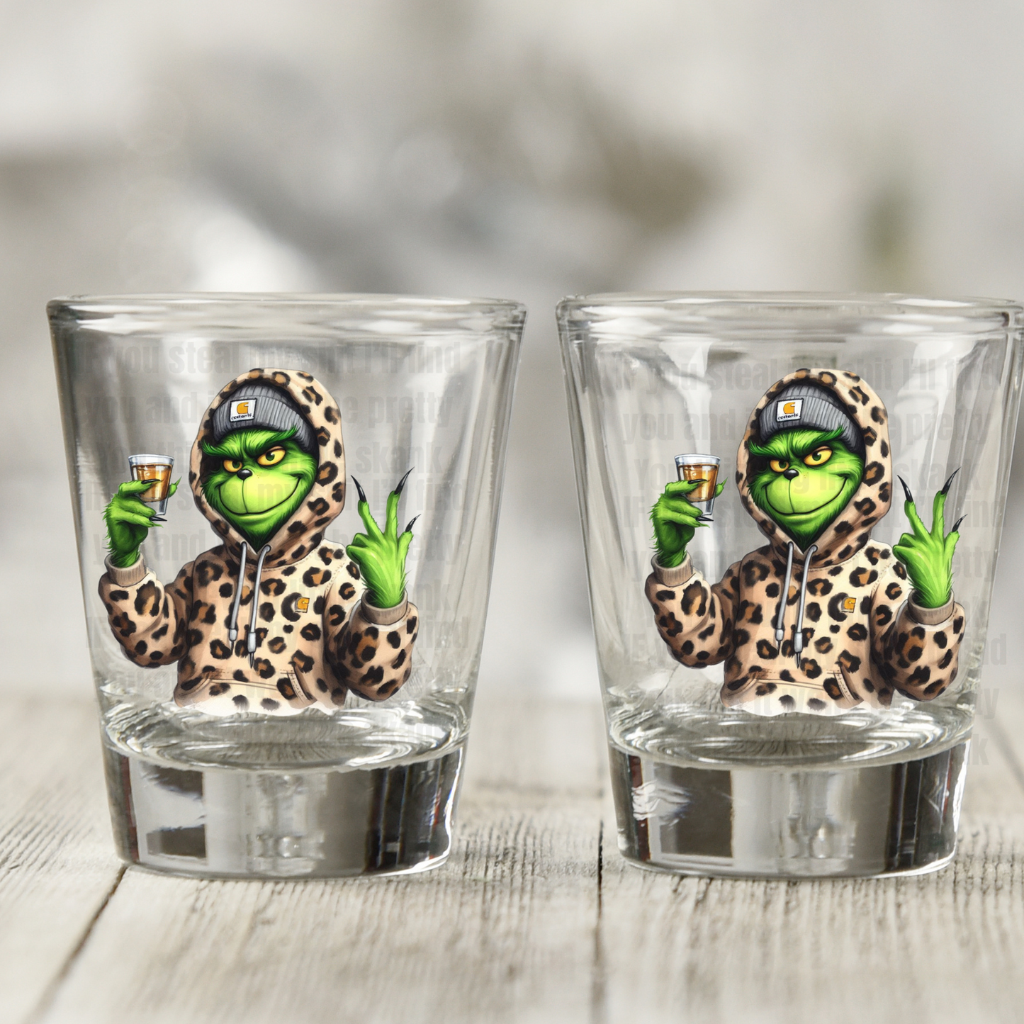 Boozy  Shot Glass Decal