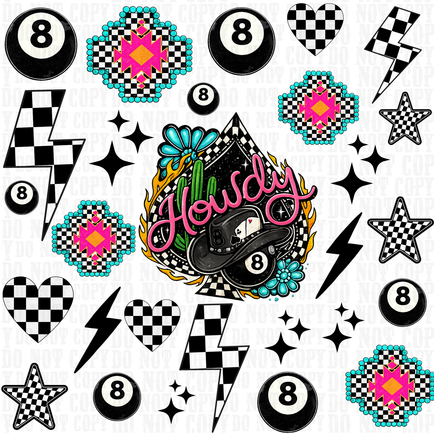 YALLTERNATIVE CHECKERED  ELEMENTS -SHOP EXCLUSIVE