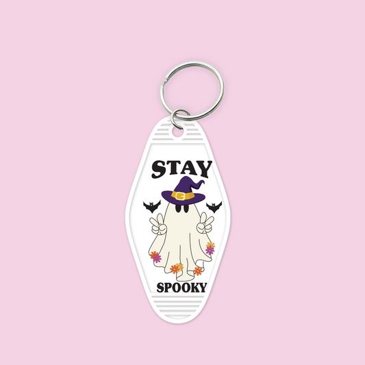 Stay Spooky UV DTF Key Chain Decal