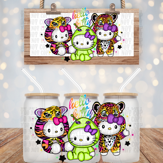 Lisa Cat UV DTF Wrap